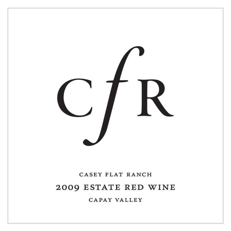 Casey Flat Ranch CFR Red Blend 2009 Front Label