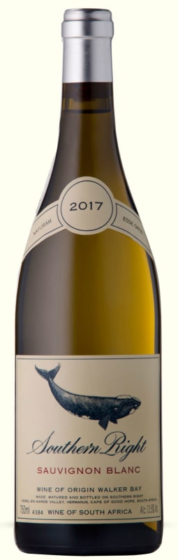 Southern Right Sauvignon Blanc 2017 Front Bottle Shot