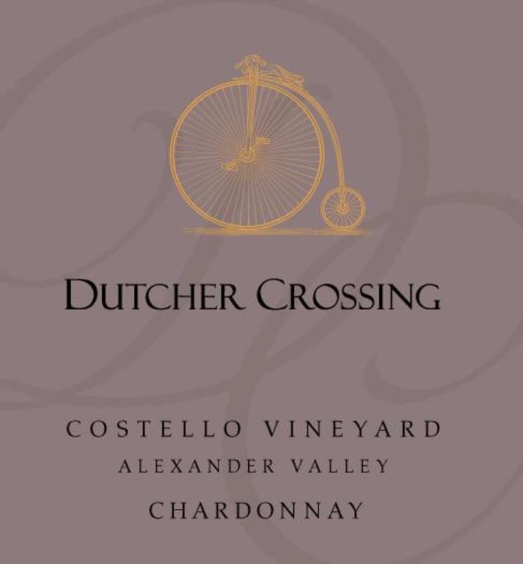 Dutcher Crossing Winery Costello Vineyard Chardonnay 2010 Front Label