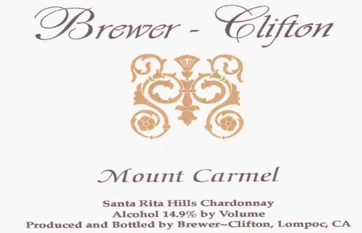 Brewer-Clifton Mount Carmel Chardonnay 2007 Front Label
