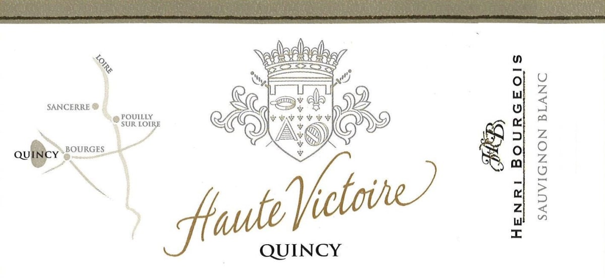 Henri Bourgeois Quincy Haute Victoire 2015 Front Label