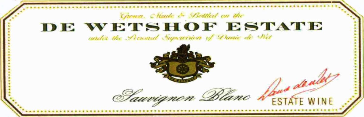 De Wetshof Sauvignon Blanc 2011 Front Label