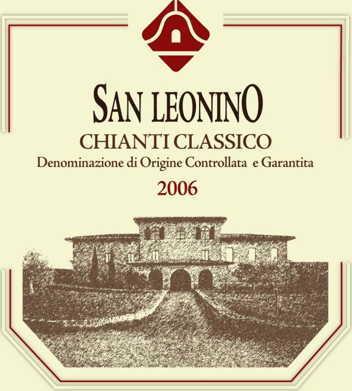Tenimenti Angelini Chianti Classico San Leonino 2006 Front Label