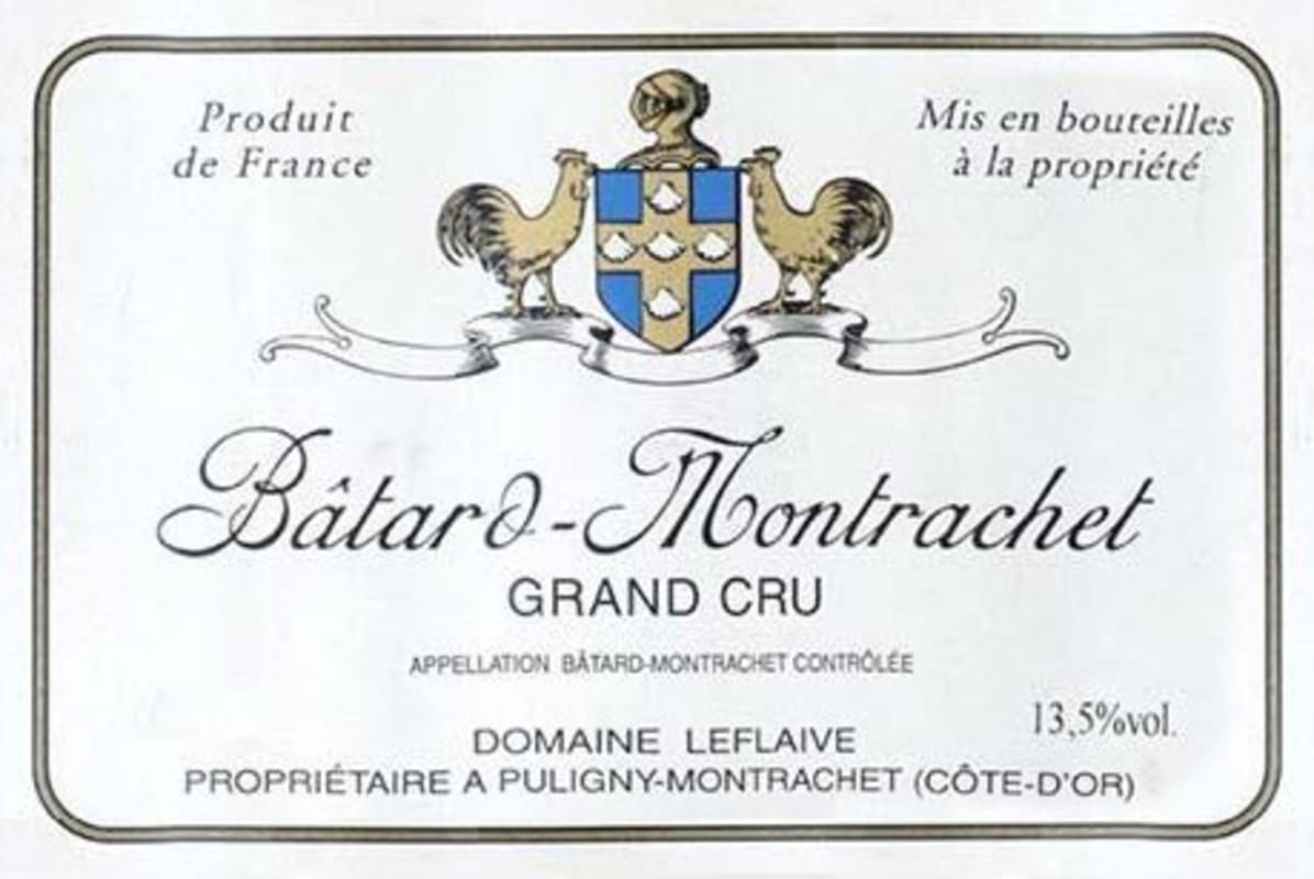 Domaine Leflaive Batard-Montrachet Grand Cru 2009 Front Label