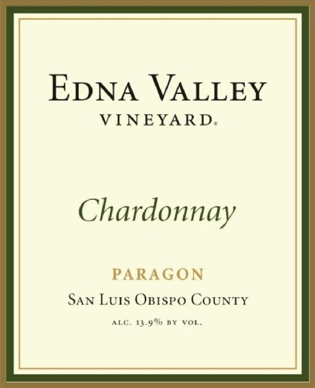Edna Valley Vineyard Paragon Chardonnay 2007 Front Label