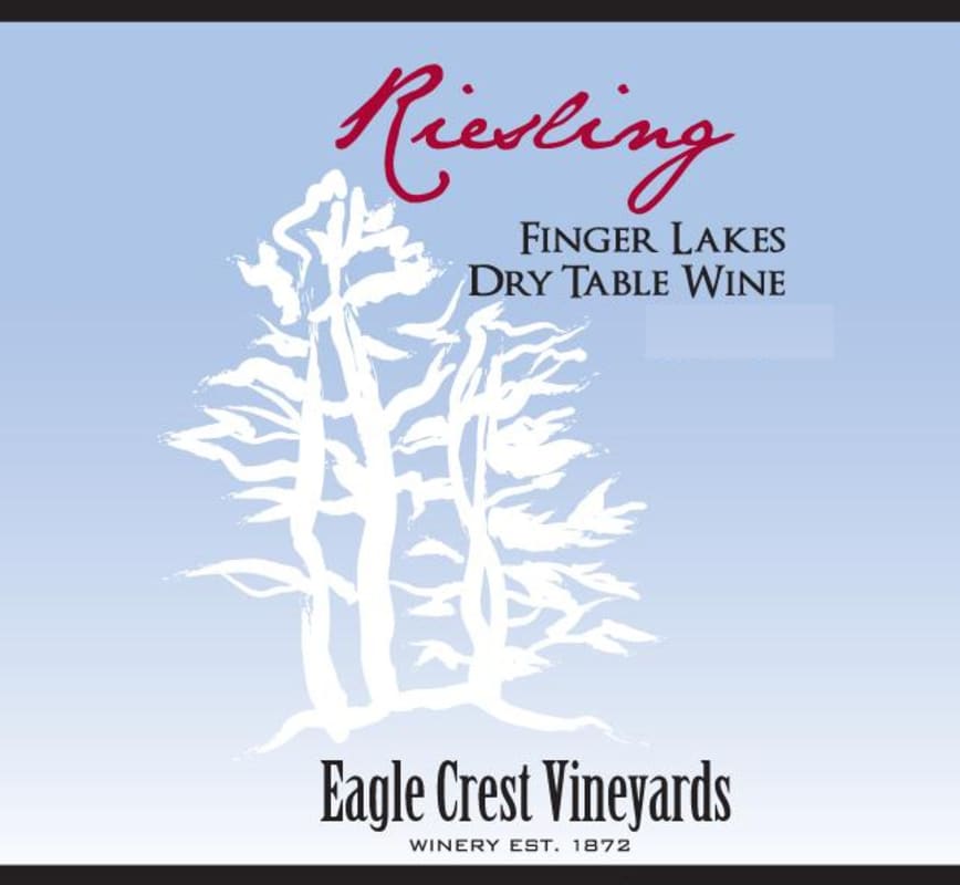 Eagle Crest Vineyard Dry Riesling 2010 Front Label