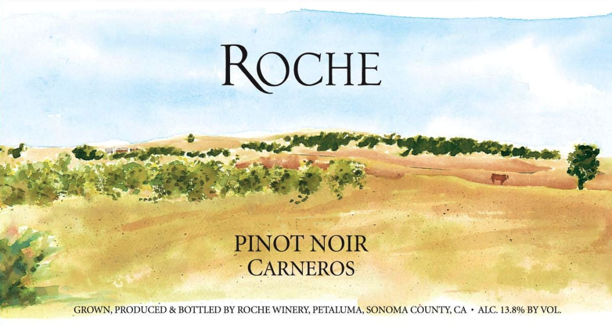 Roche Winery Pinot Noir 2010 Front Label