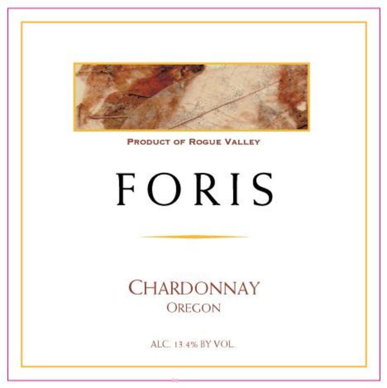 Foris Chardonnay 2012 Front Label