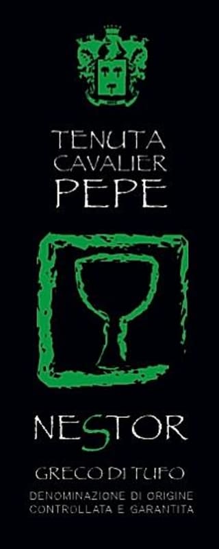 Tenuta Cavalier Pepe Greco di Tufo Nestor 2012 Front Label