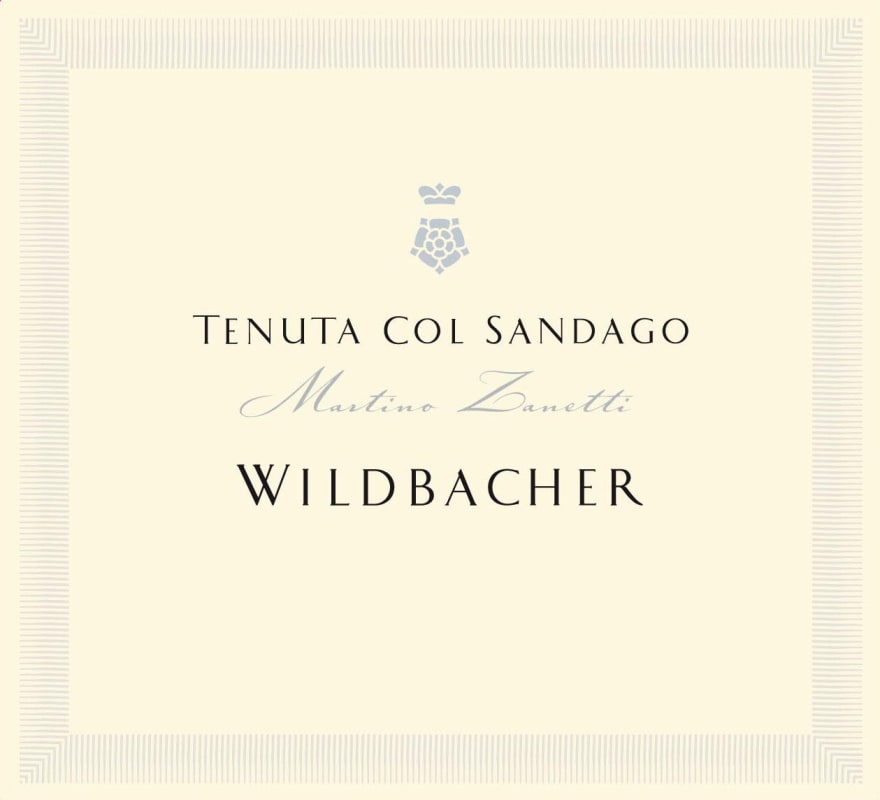 Tenuta Col Sandago Colli Trevigiani Wildbacher 2003 Front Label