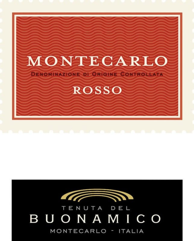 Tenuta del Buonamico Tuscany Montecarlo Rosso 2013 Front Label