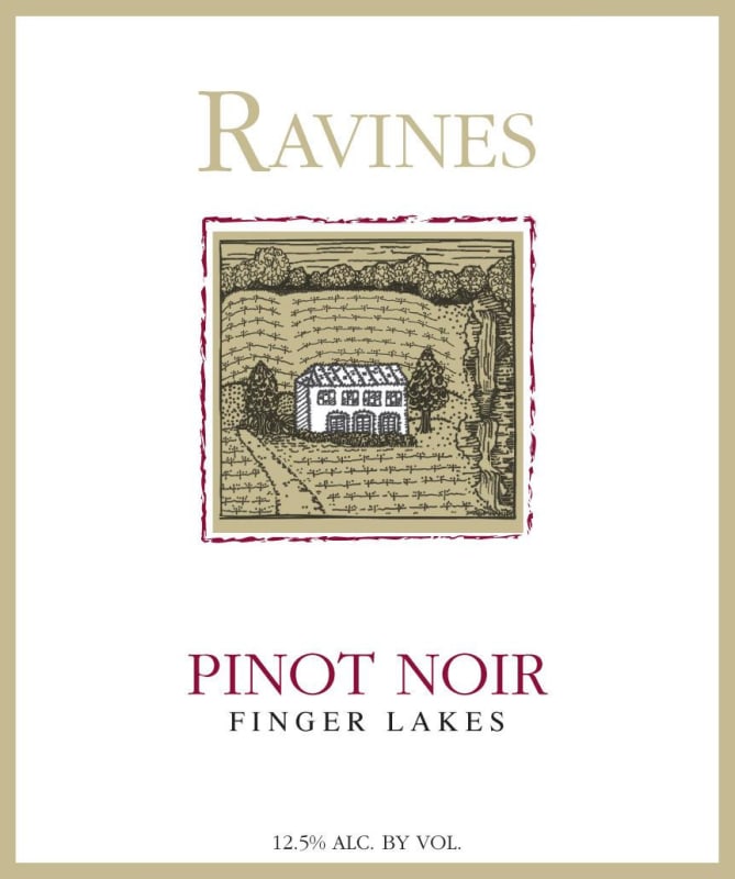 Ravines Pinot Noir 2011 Front Label