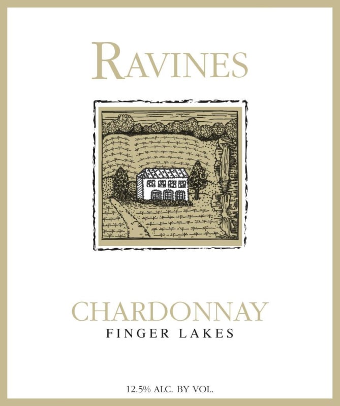 Ravines Chardonnay 2012 Front Label