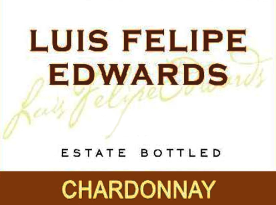 Luis Felipe Edwards Chardonnay 2013 Front Label