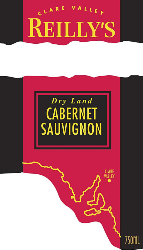 Reilly's Dry Land Cabernet Sauvignon 2010 Front Label