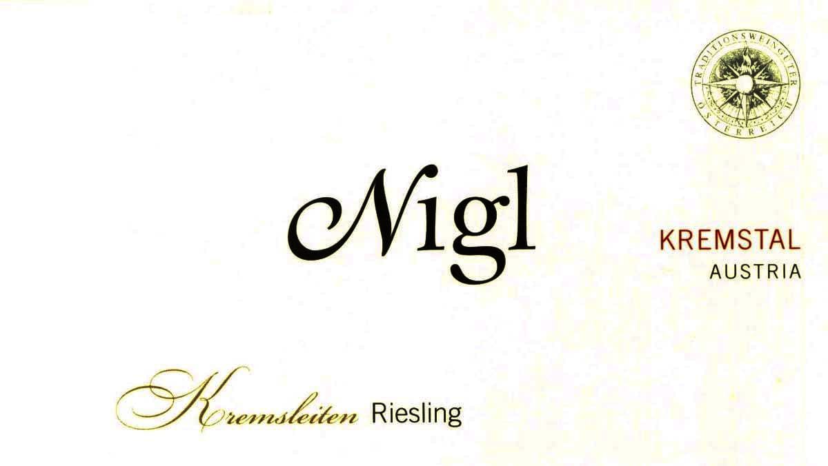Nigl Kremsleiten Riesling 2008 Front Label