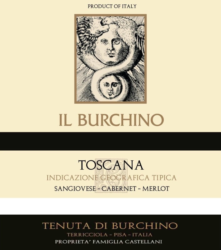 Tenuta di Burchino Toscana Il Burchino 2007 Front Label