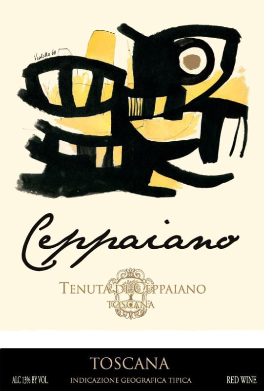 Tenuta di Ceppaiano Toscana Violetta 2004 Front Label