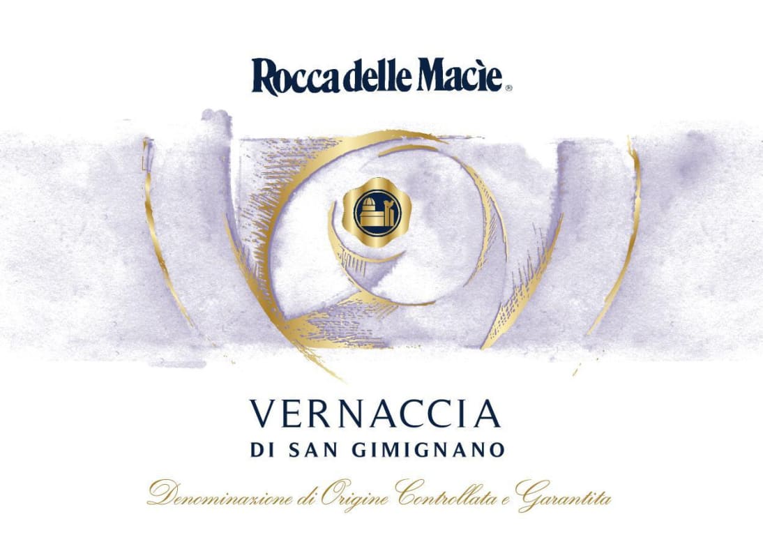 Rocca delle Macie Vernaccia di San Gimignano 2014 Front Label