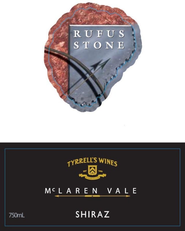 Rufus Stone McLaren Vale Shiraz 2010 Front Label