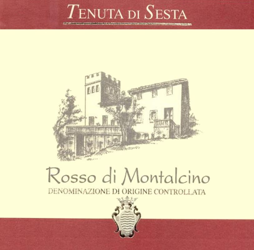 Tenuta di Sesta Rosso di Montalcino 2007 Front Label