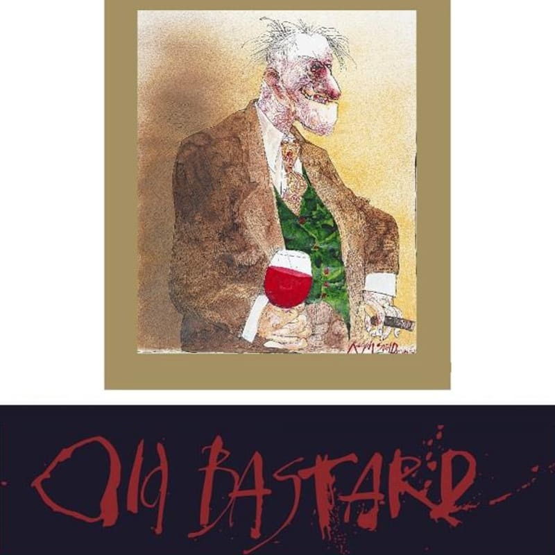 Kaesler Old Bastard Shiraz 2012 Front Label