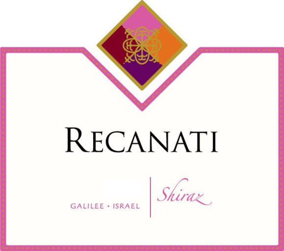 Recanati Upper Galilee Shiraz (OU Kosher) 2013 Front Label