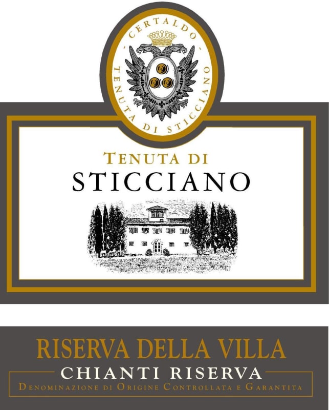 Tenuta di Sticciano Chianti Riserva della Villa Riserva 2008 Front Label