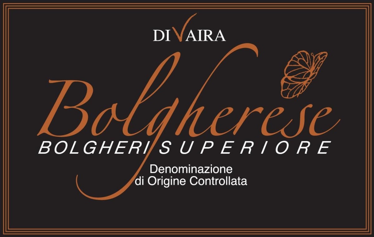 Tenuta Di Vaira di Vincenzo Di Vaira Bolgheri Bolgherese Superiore 2012 Front Label