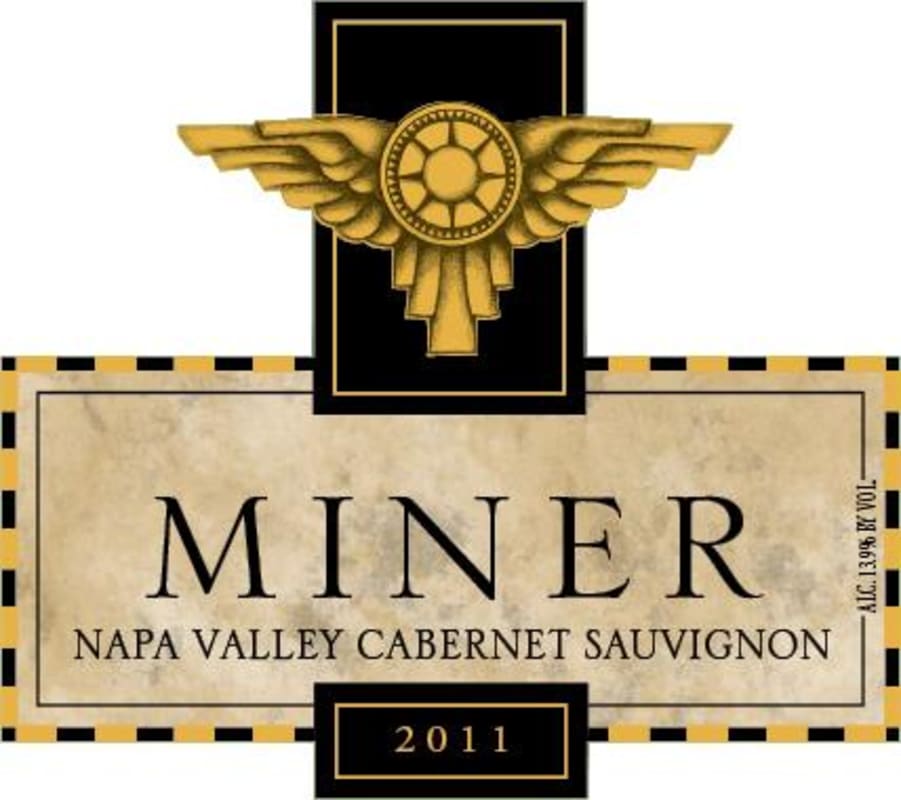 Miner Family Cabernet Sauvignon 2011 Front Label