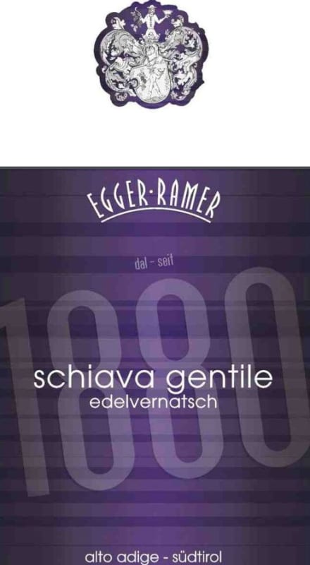 Tenuta Egger-Ramer Schiava Gentile Edelvernatsch 2013 Front Label