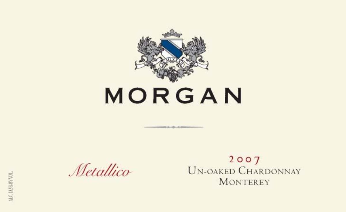 Morgan Metallico Chardonnay 2007 Front Label