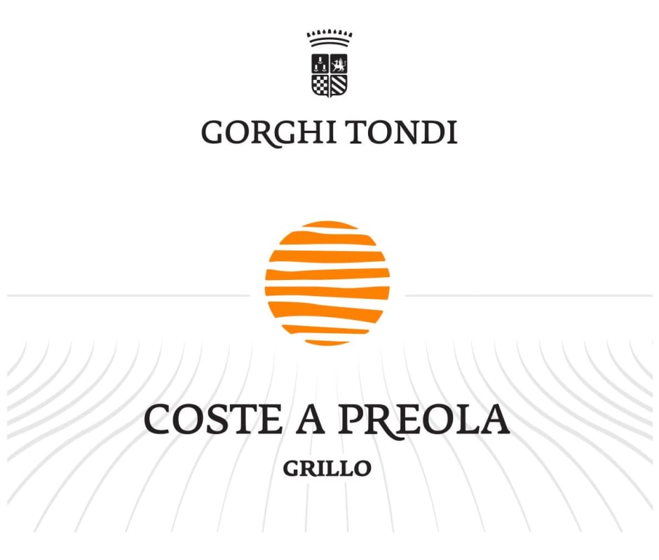 Tenuta Gorghi Tondi Sicilia Coste a Preola Grillo 2014 Front Label