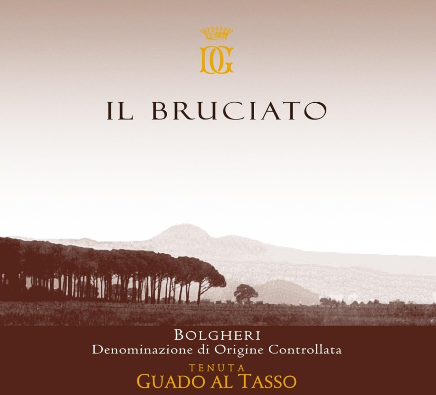 Tenuta Guado al Tasso Il Bruciato 2011 Front Label