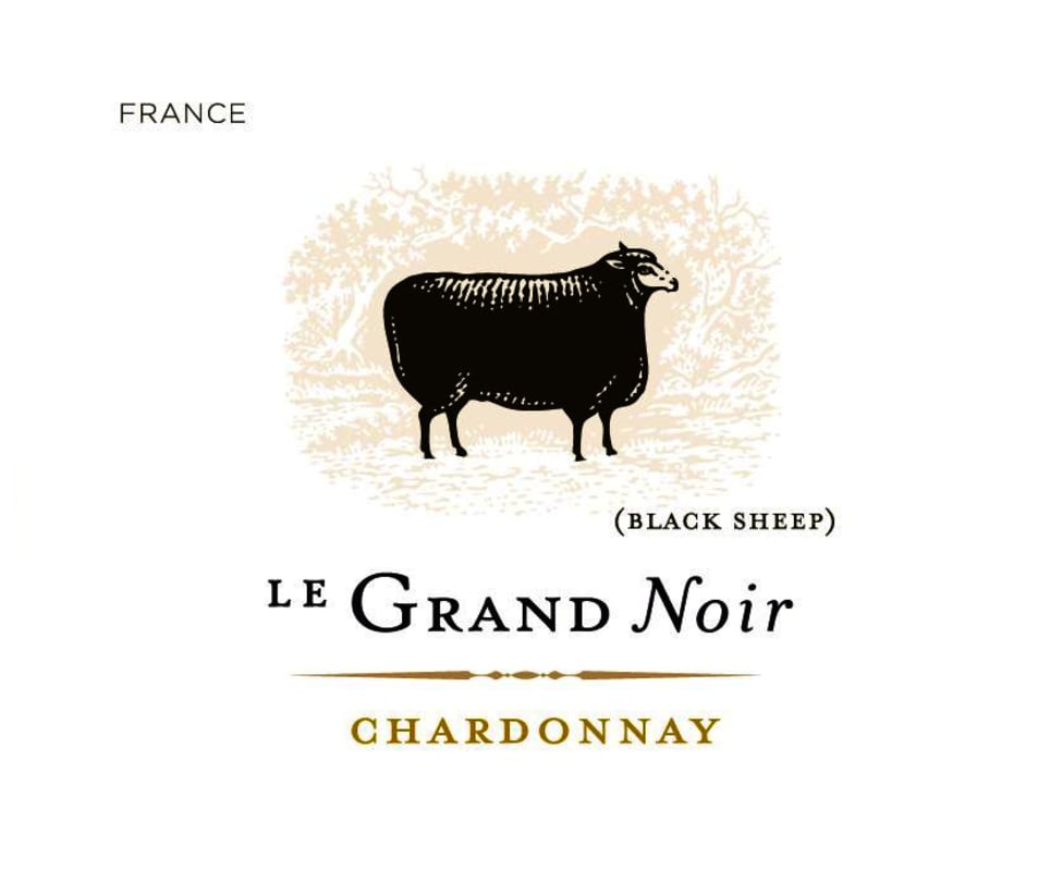 Le Grand Noir Black Sheep Chardonnay 2013 Front Label