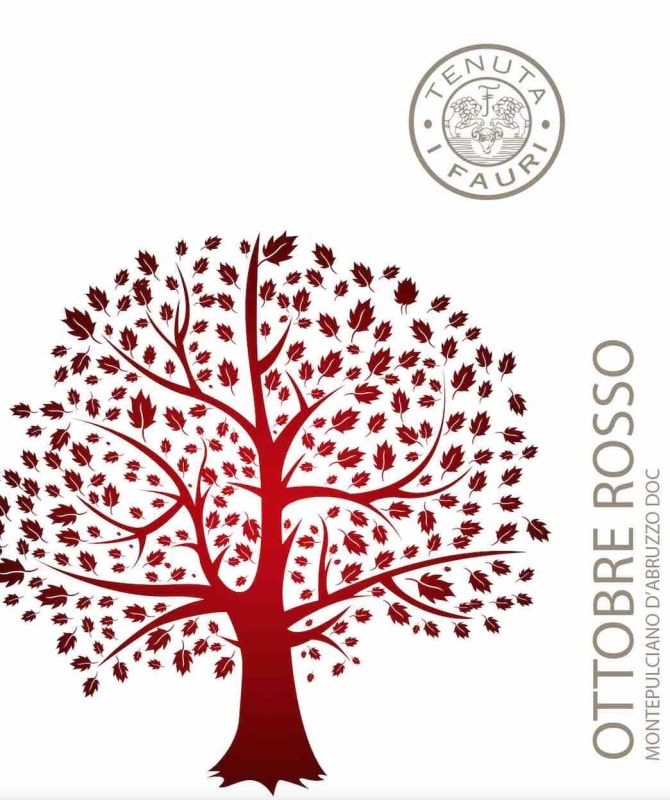 Tenuta I Fauri Montepulciano d'Abruzzo Ottobre 2014 Front Label