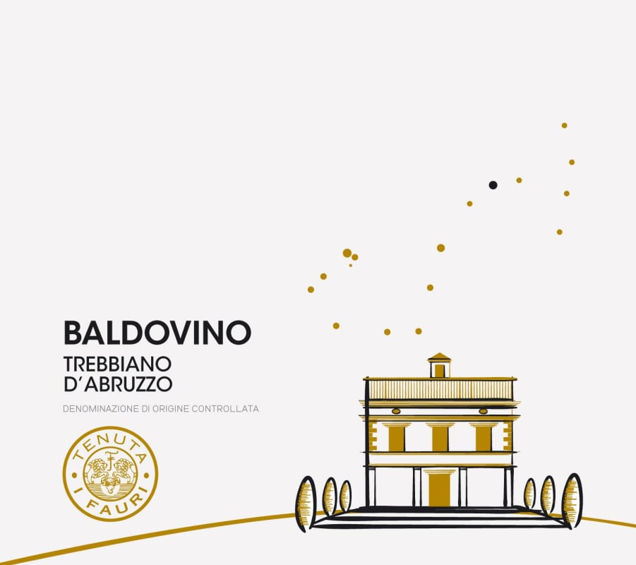 Tenuta I Fauri Trebbiano d'Abruzzo Baldovino 2015 Front Label