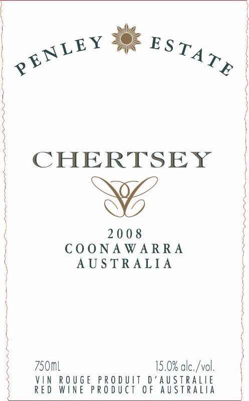 Penley Chertsey 2008 Front Label