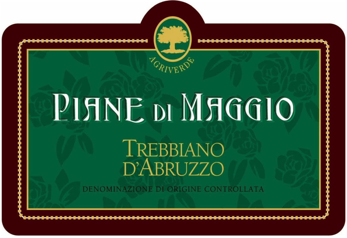 Piane di Maggio Trebbiano d'Abruzzo 2012 Front Label