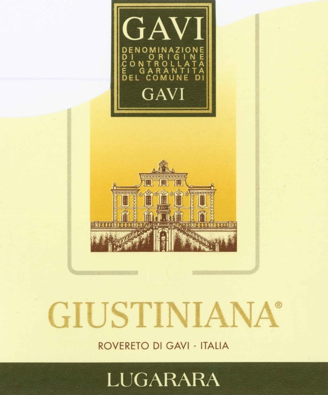 La Giustiniana Gavi del Comune di Gavi Lugarara 2014 Front Label