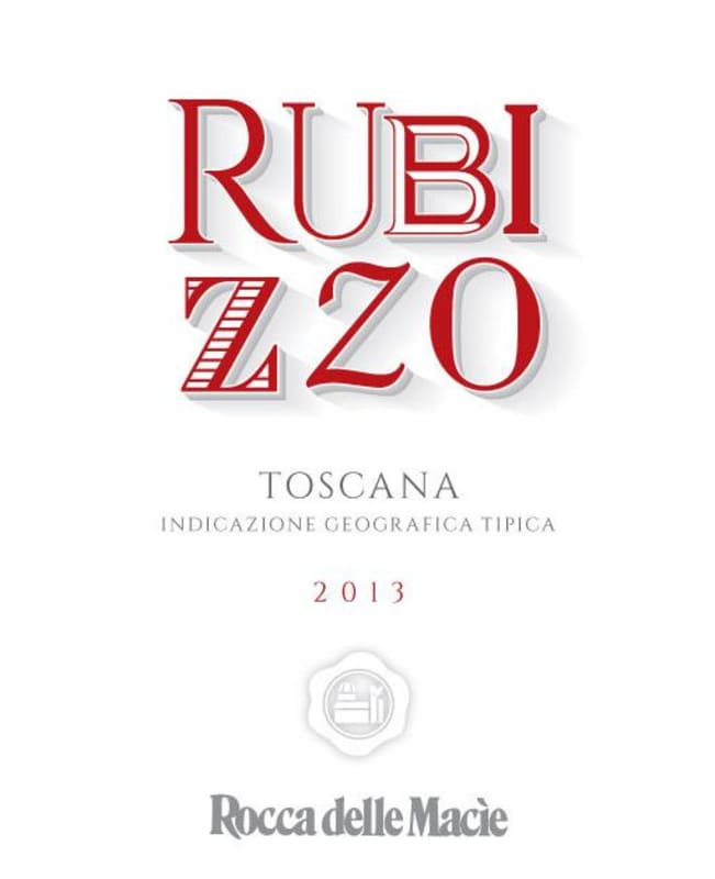 Rocca delle Macie Rubizzo 2013 Front Label