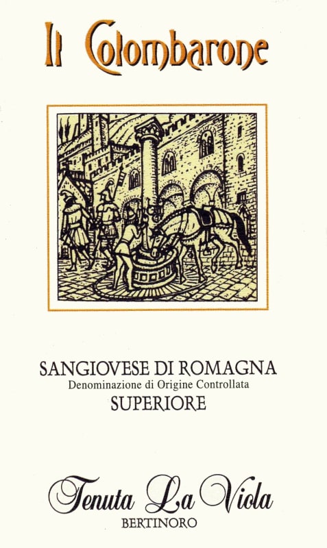Tenuta la Viola Sangiovese di Romagna Superiore Bertinoro Il Colombarone 2013 Front Label