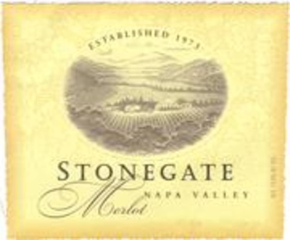 Stonegate Merlot 1999 Front Label