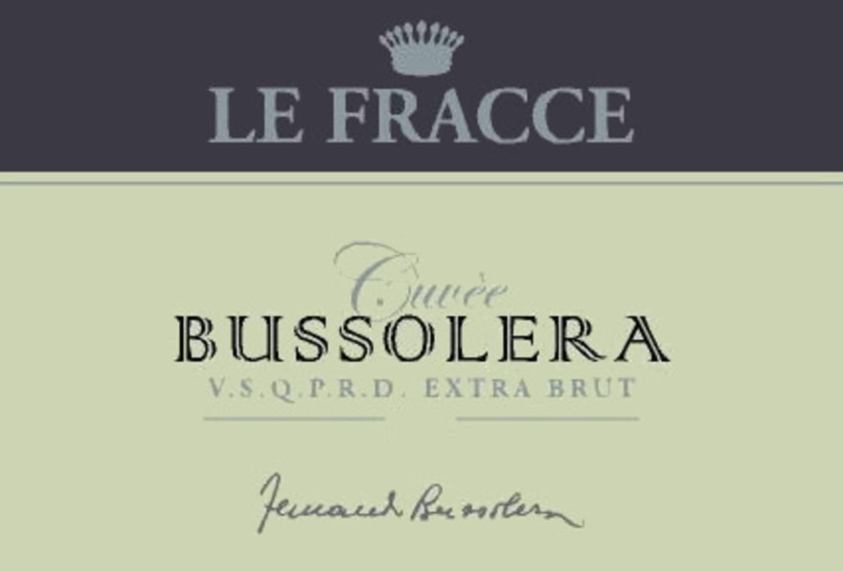Tenuta Le Fracce Bussolera Cuvee Extra Brut 2009 Front Label