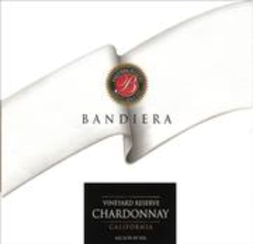 Bandiera Chardonnay Vineyard Reserve 1999 Front Label