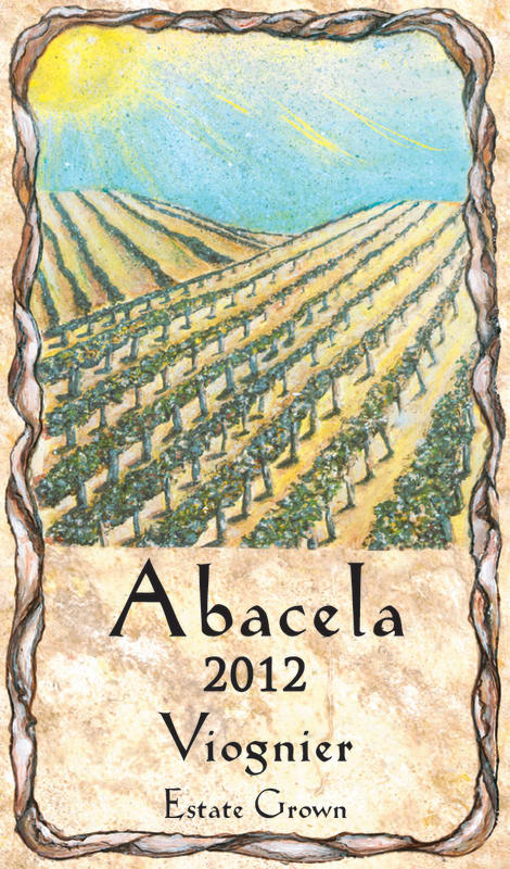 Abacela Viognier 2012 Front Label