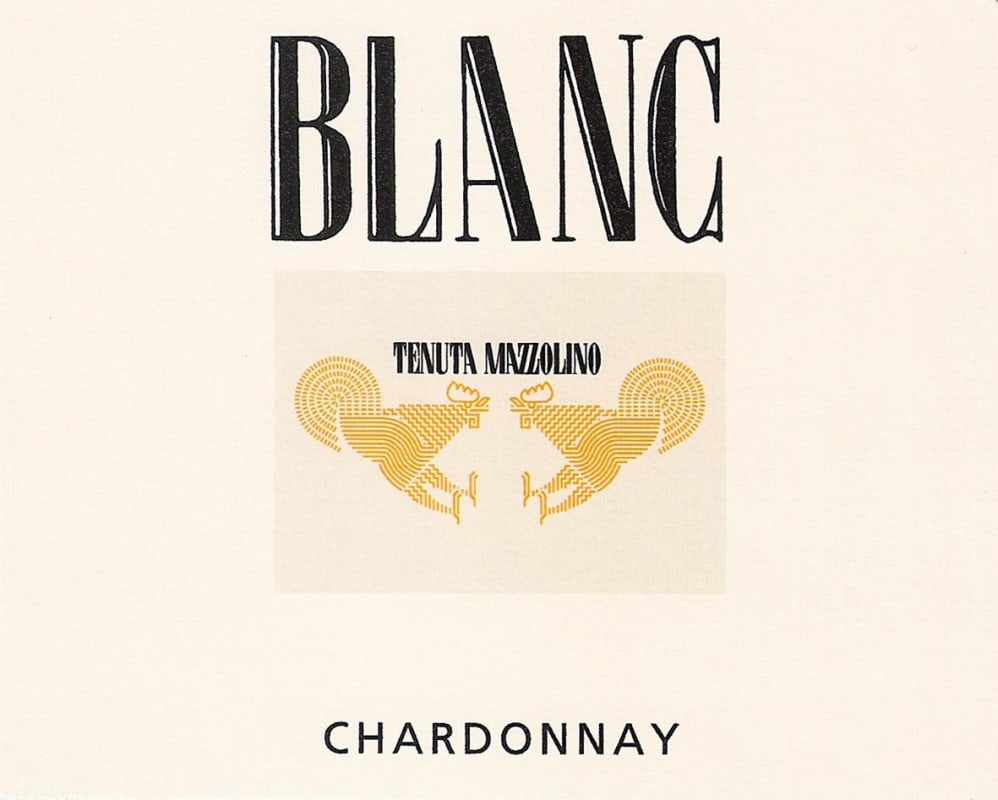 Tenuta Mazzolino Oltrepo Pavese Blanc Chardonnay 2009 Front Label