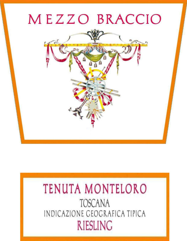 Tenuta Monteloro Toscana Mezzo Braccio 2012 Front Label