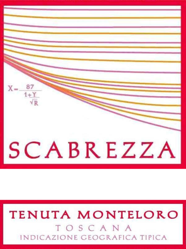 Tenuta Monteloro Toscana Scabrezza 2012 Front Label