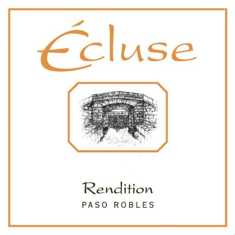 Ecluse Wines Rendition 2009 Front Label